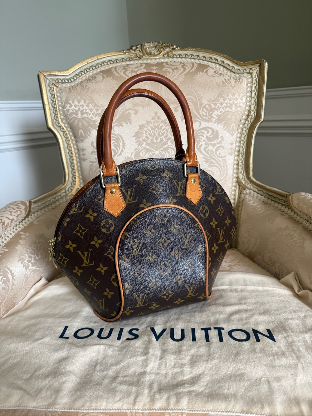 Louis Vuitton Brown Monogram Ellipse Bag - Picture 12 of 16